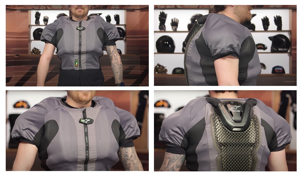 Alpinestars Tech-Air 5 airbag system inflated