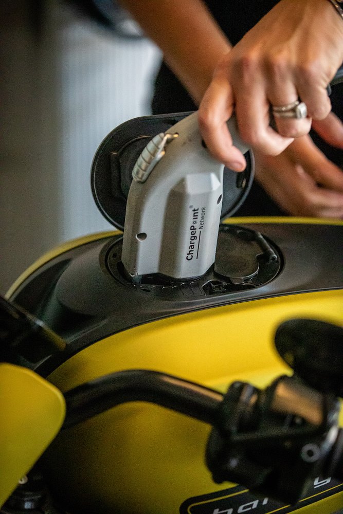 charging the LiveWire