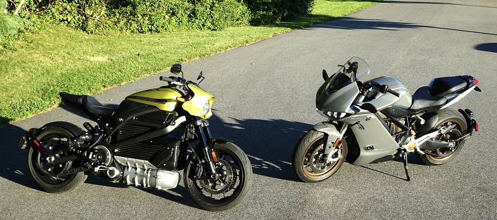 Harley-Davidson LiveWire and Zero SR/S