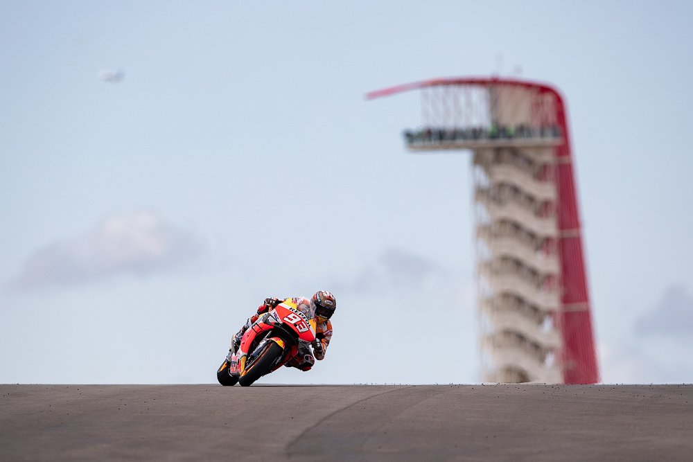 Marc Marquez at the Circuit of the Americas