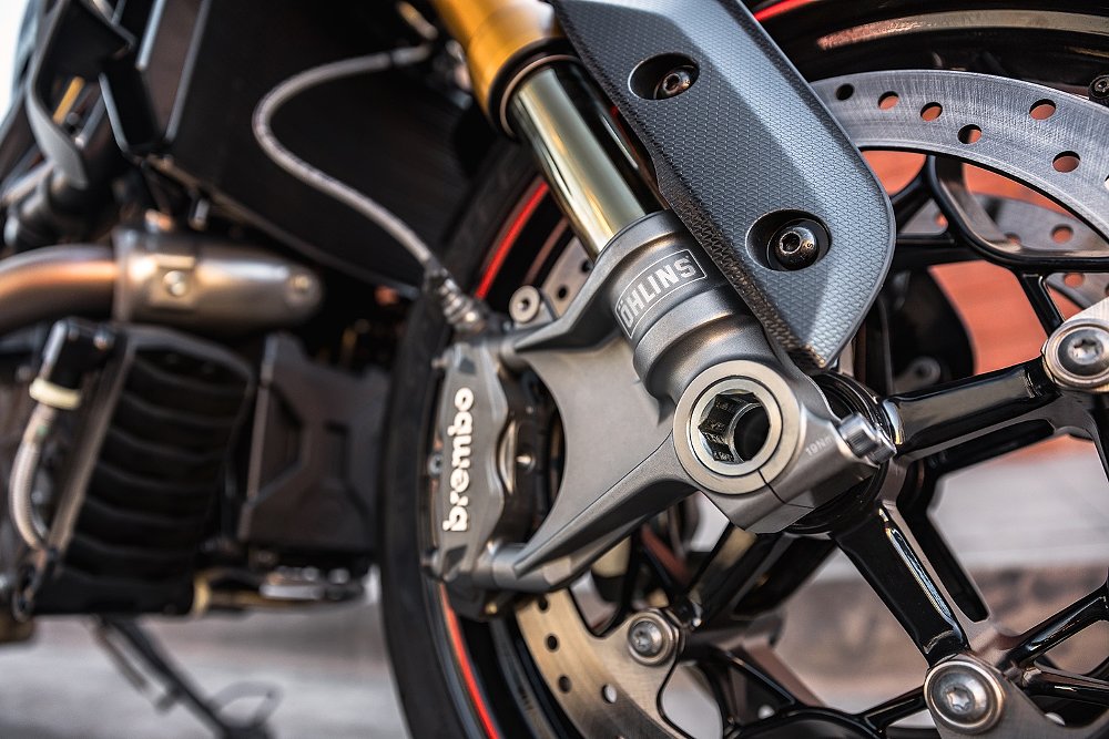 front suspension and brakes