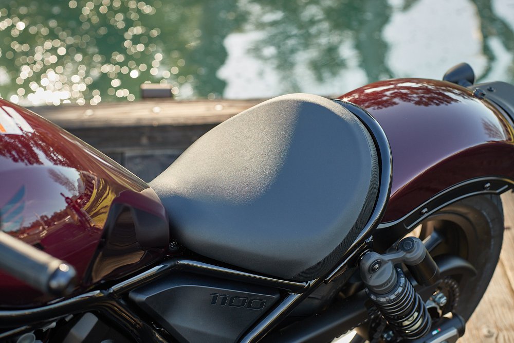 Honda Rebel 1100 seat.