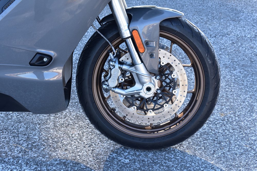 front brake on the Zero SR/S