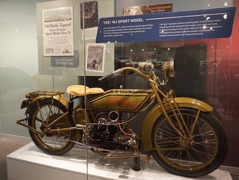 1921 Harley-Davidson WJ Sport