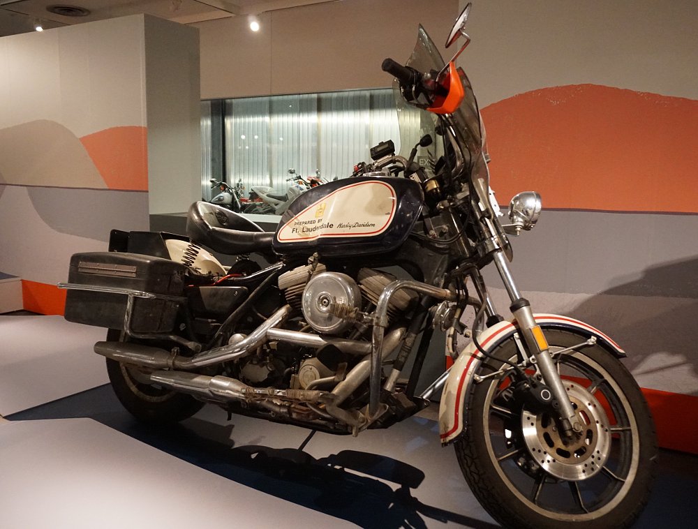 Harley-Davidson FXRP outfitted for off-road rally use