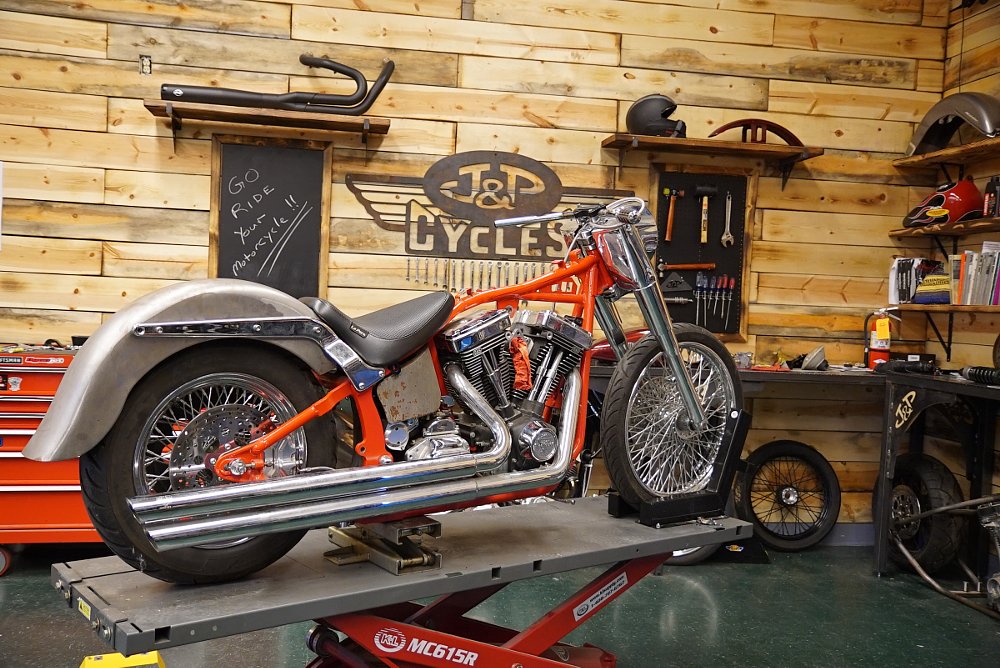 Softail custom project bike