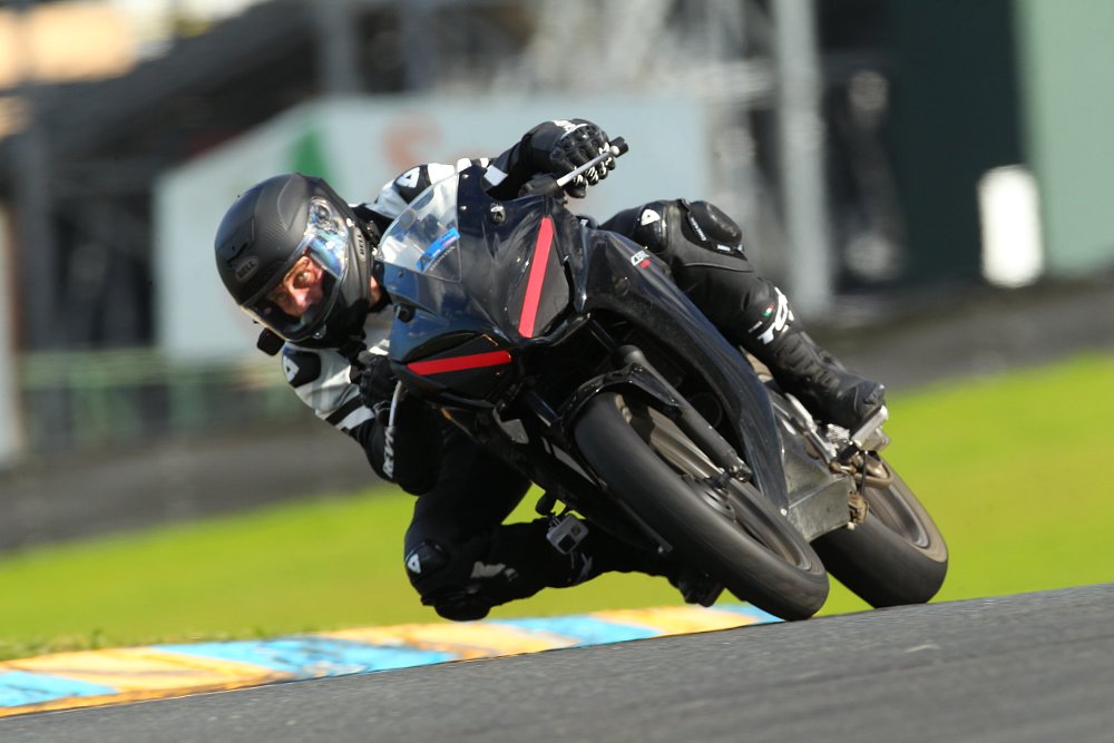 Honda CBR300R in Sonoma Raceway's Turn 2