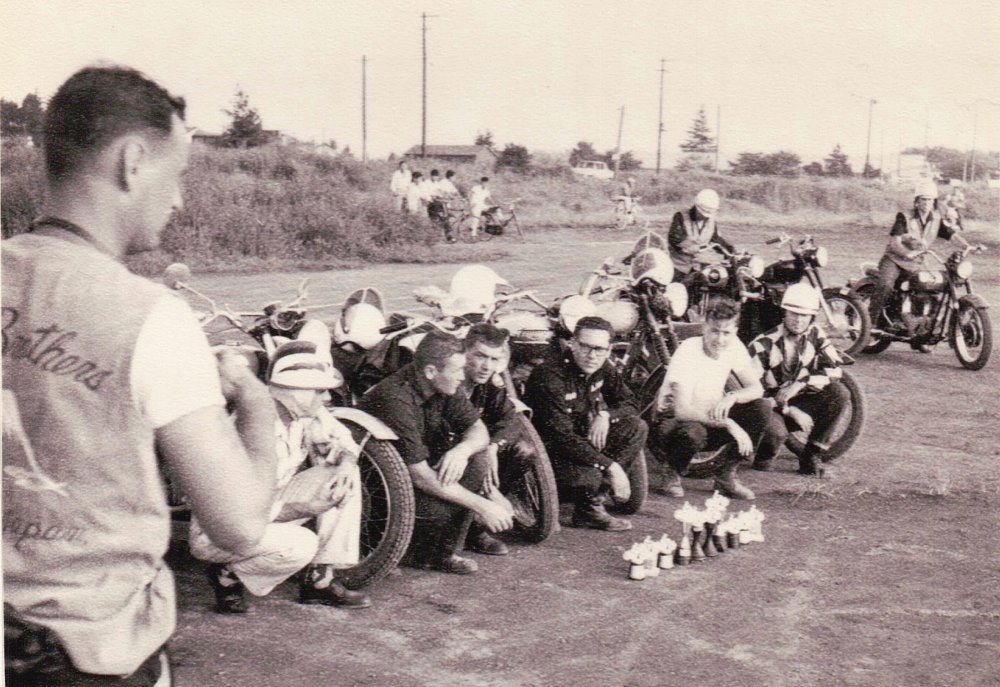 Road Brothers with trophies