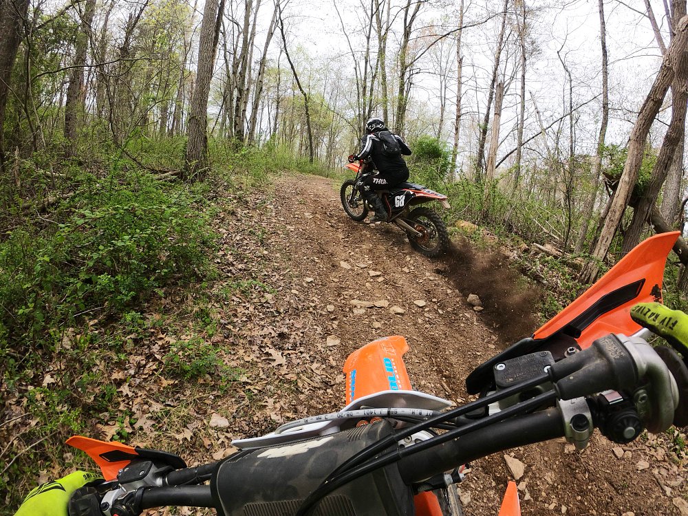 Dirt gloves provide and extra level of grip and protection for a riders hands.