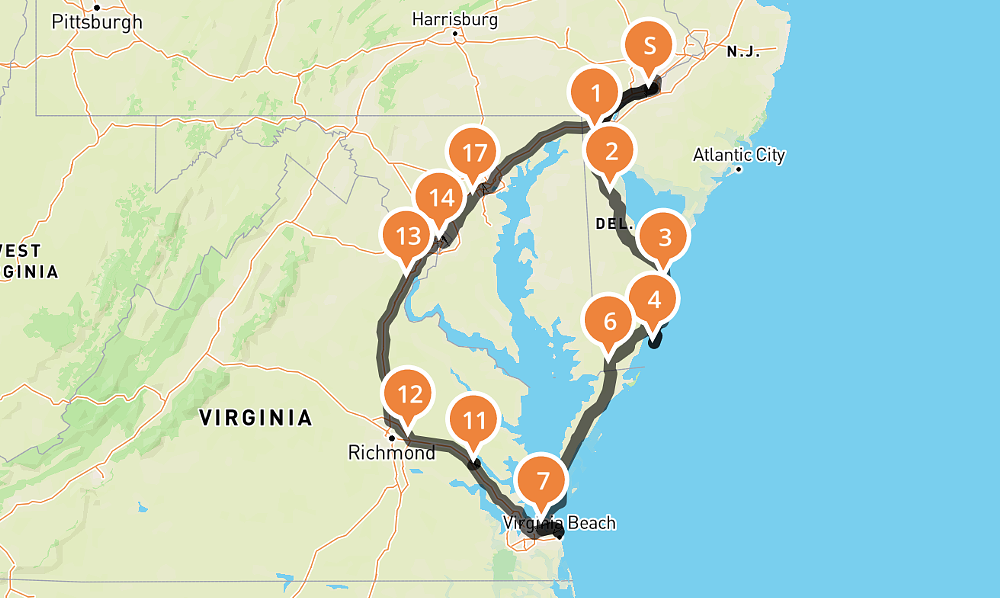 The Rever app allows you to map out your ride ahead of time or simply track your journey as you make you're way down the road. 