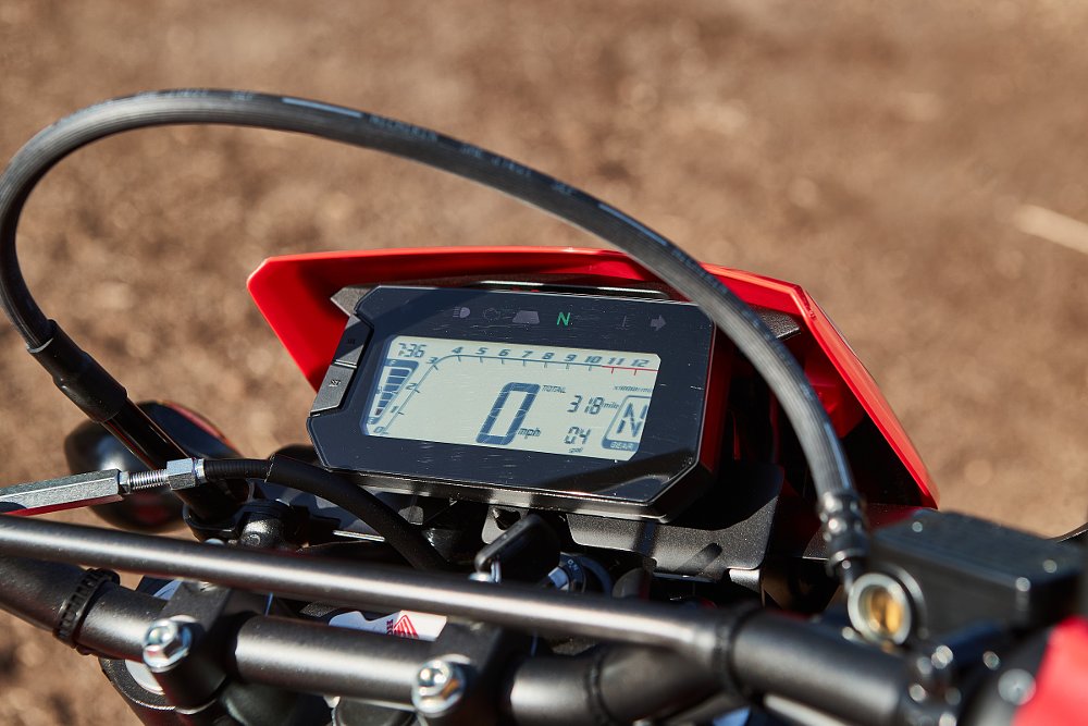CRF300L dash