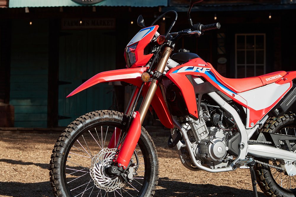 Honda CRF300L front suspension