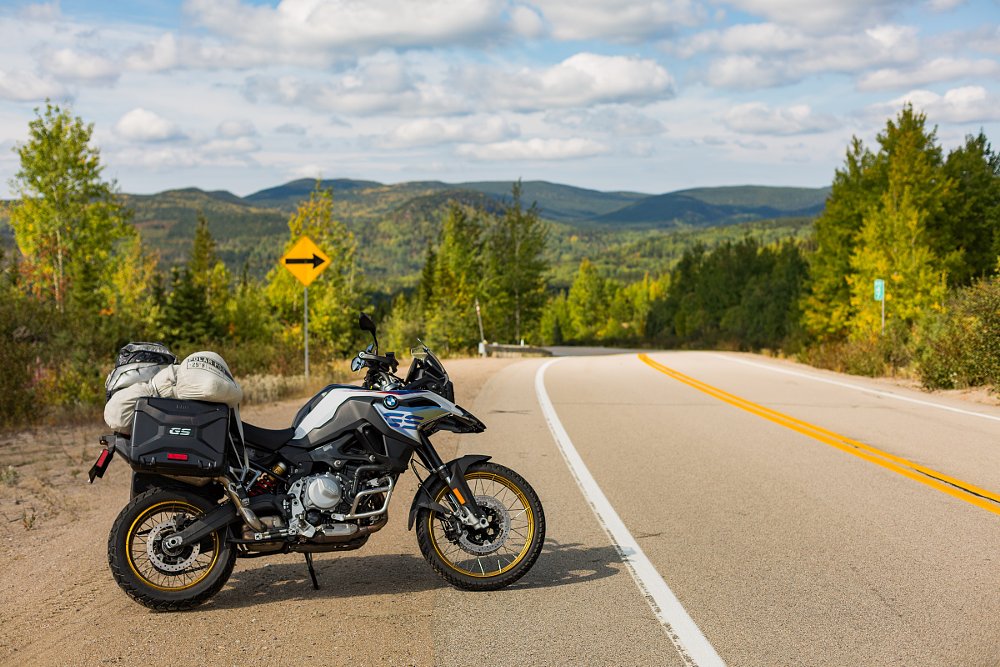 curves on Route 381 in Quebec