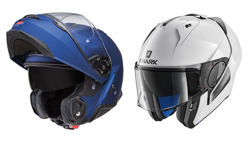 Summer modular helmets