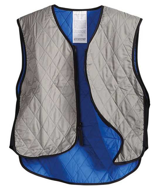 Cooling vests are an affordable piece of gear to help combat the summer heat.