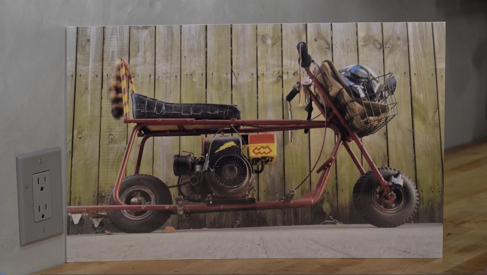 Picture of the mini bike from the movie Dumb and Dumber.