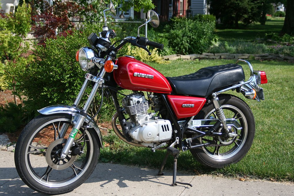 Suzuki GN125 in 2008