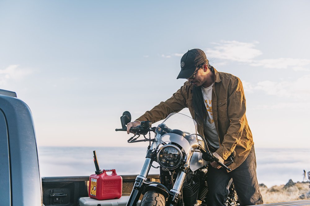 Harley Davidson Sportster cafe racer