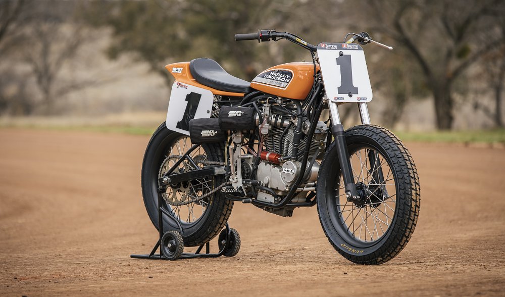 Harley-Davidson XR750 race bike