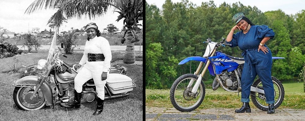 Bessie Stringfield and Brittany Young