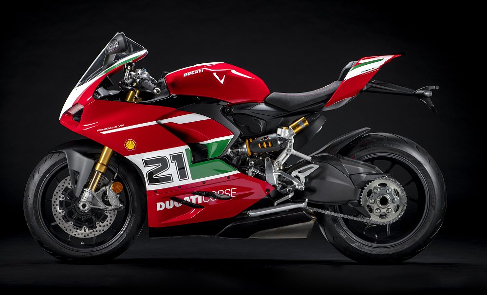 the Panigale V2 Bayliss 1st Championship 20th Anniversary edition