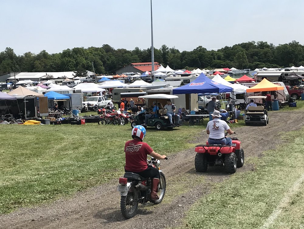 riding around Mid-Ohio during VMD