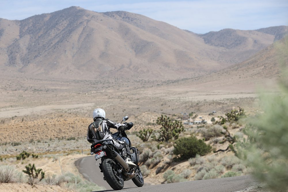 Pan America on a remote desert road