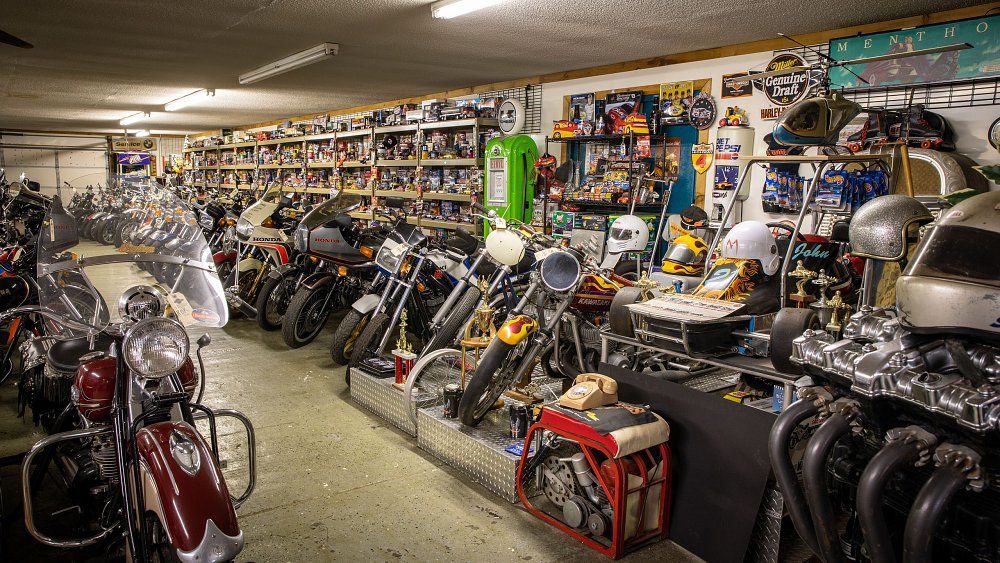 Kannenberg Collection motorcycles and toys
