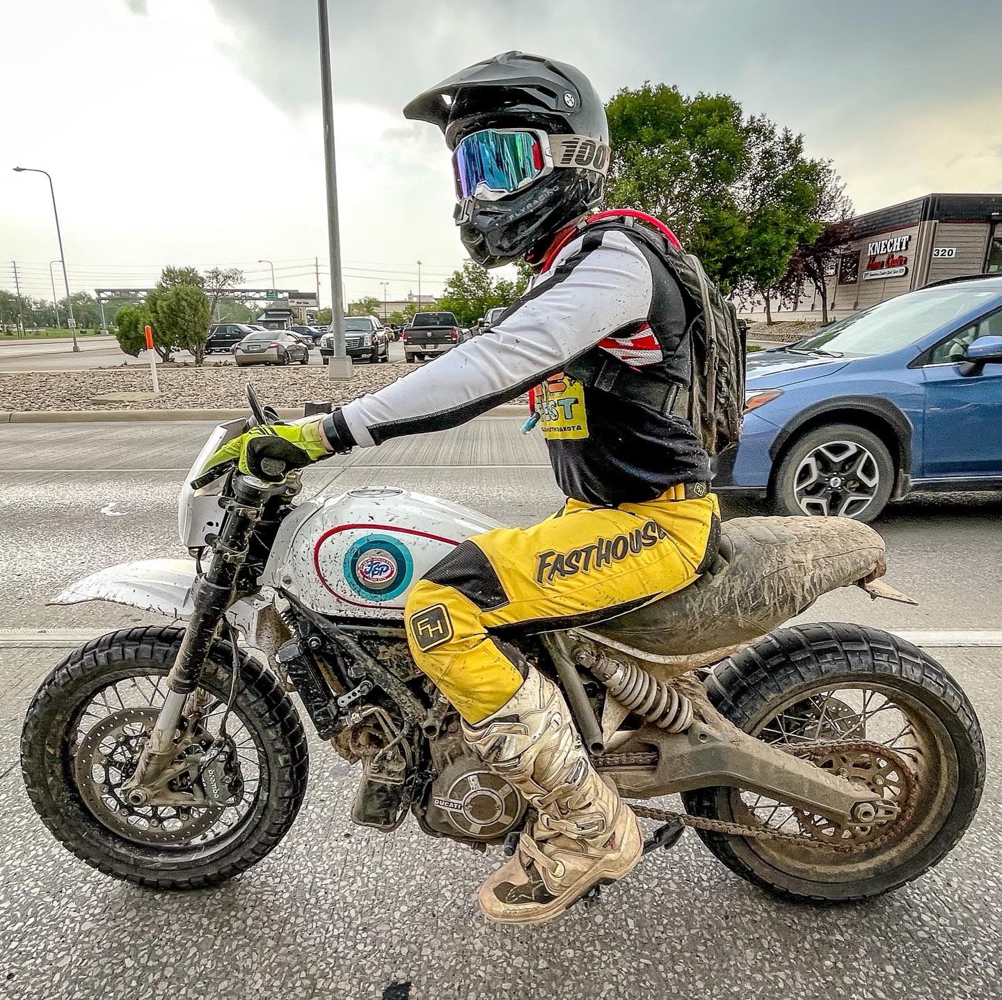 This little Ducati Scrambler had a lot of bark but not much bite. 