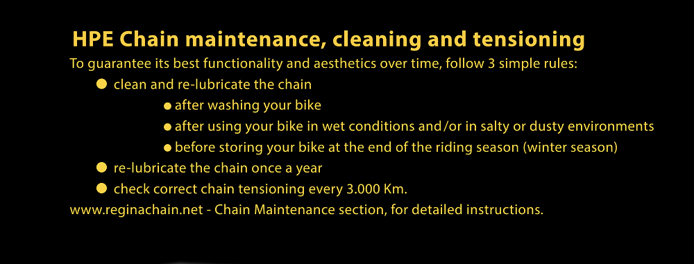 Regina Chain HPE maintenance recommendations. 