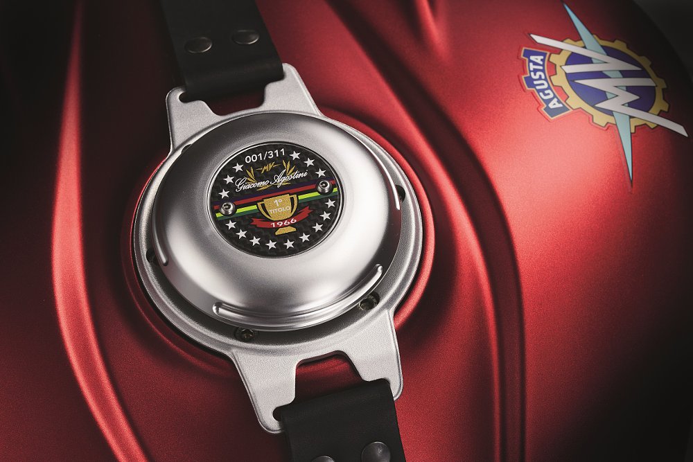 first world championship badge on the Superveloce Ago