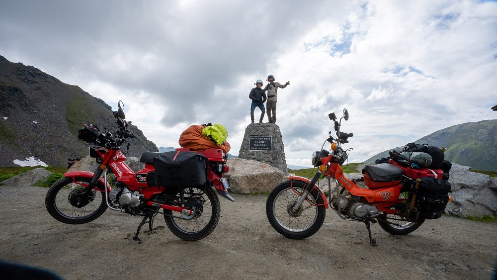 CTXP studs atop Hatcher Pass.