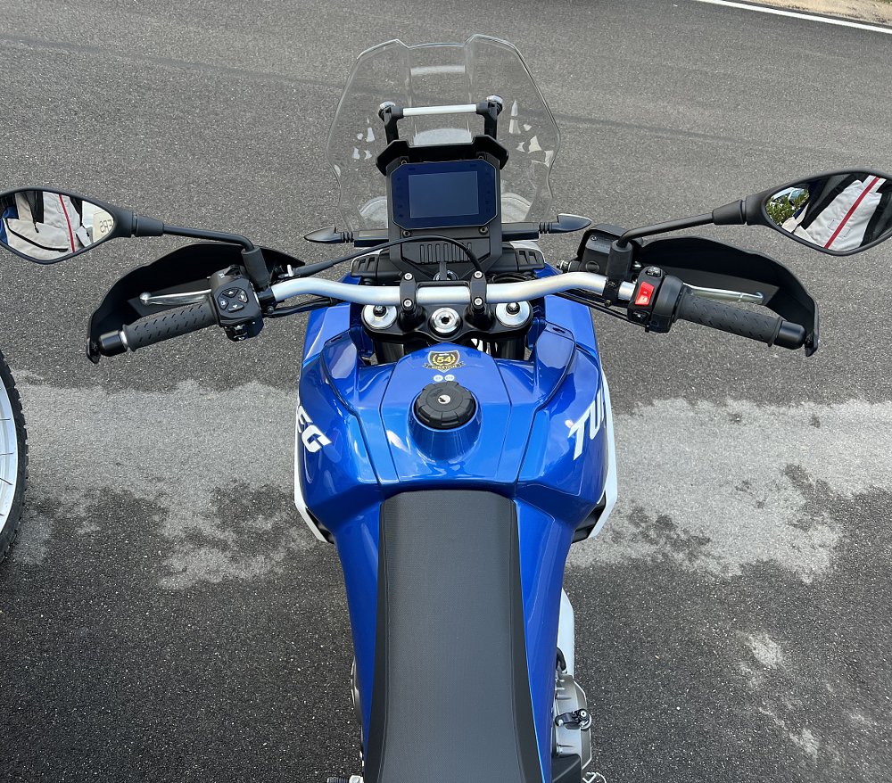 narrow seat on the Tuareg