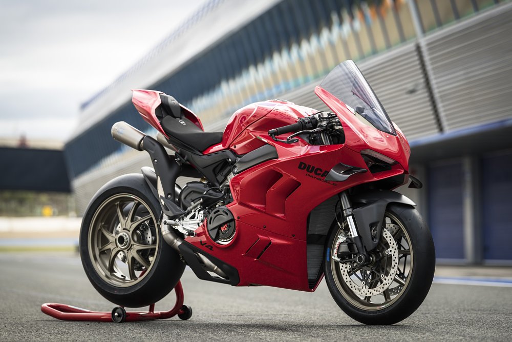2022 Ducati Panigale V4 with accessories