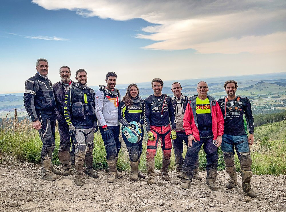 riders in the Black Hills of South Dakota