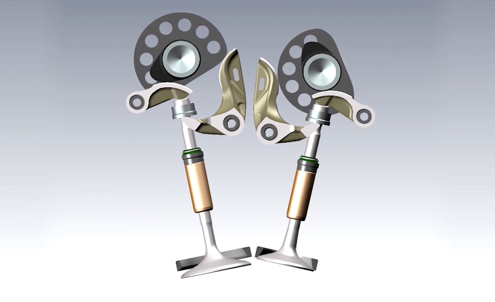 Desmodromic illustration.