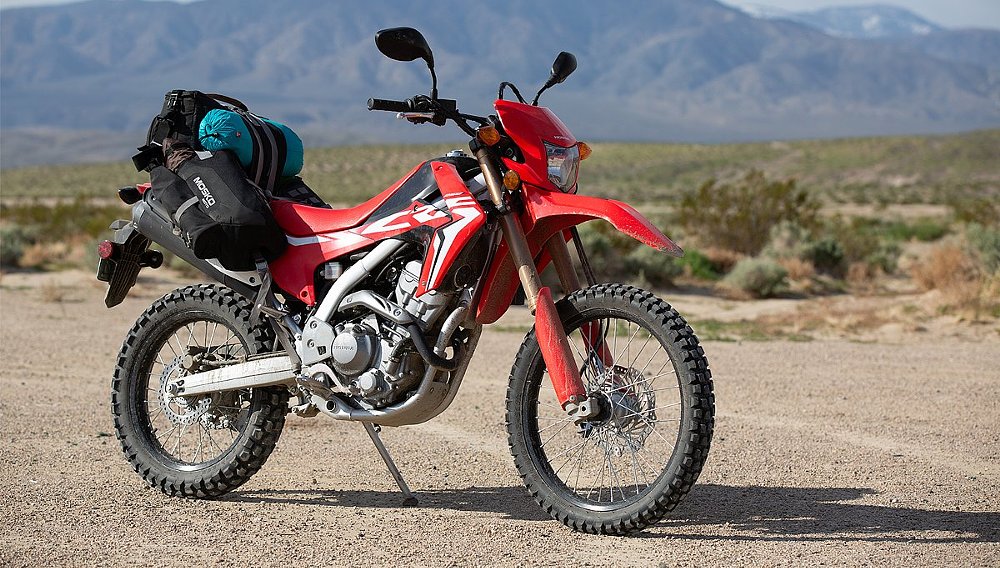 The CRF250L is an excellent dual sport machine. It can easily handle the highway miles and while still being overqualified for more technical terrain. 