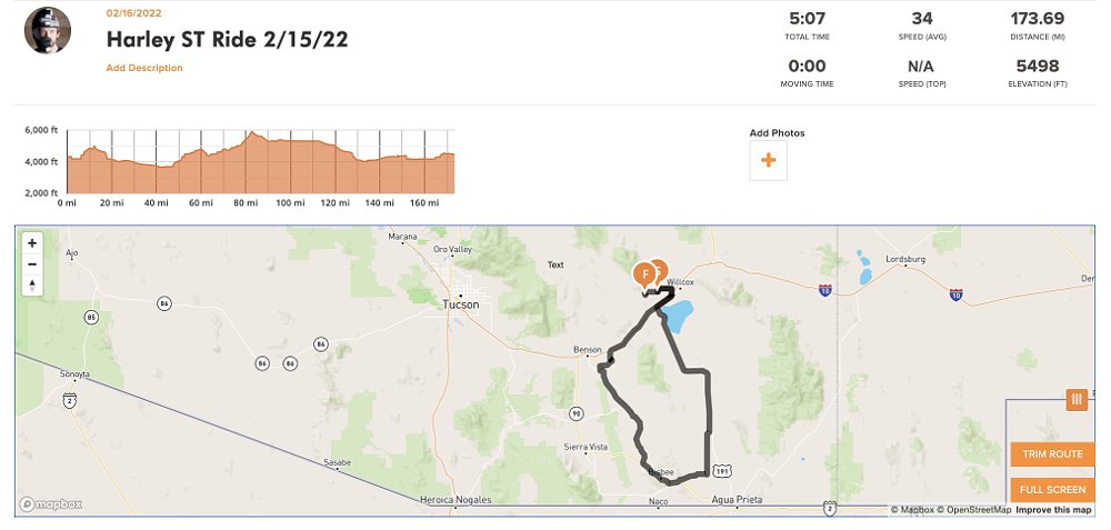 REVER tracking app screen grab