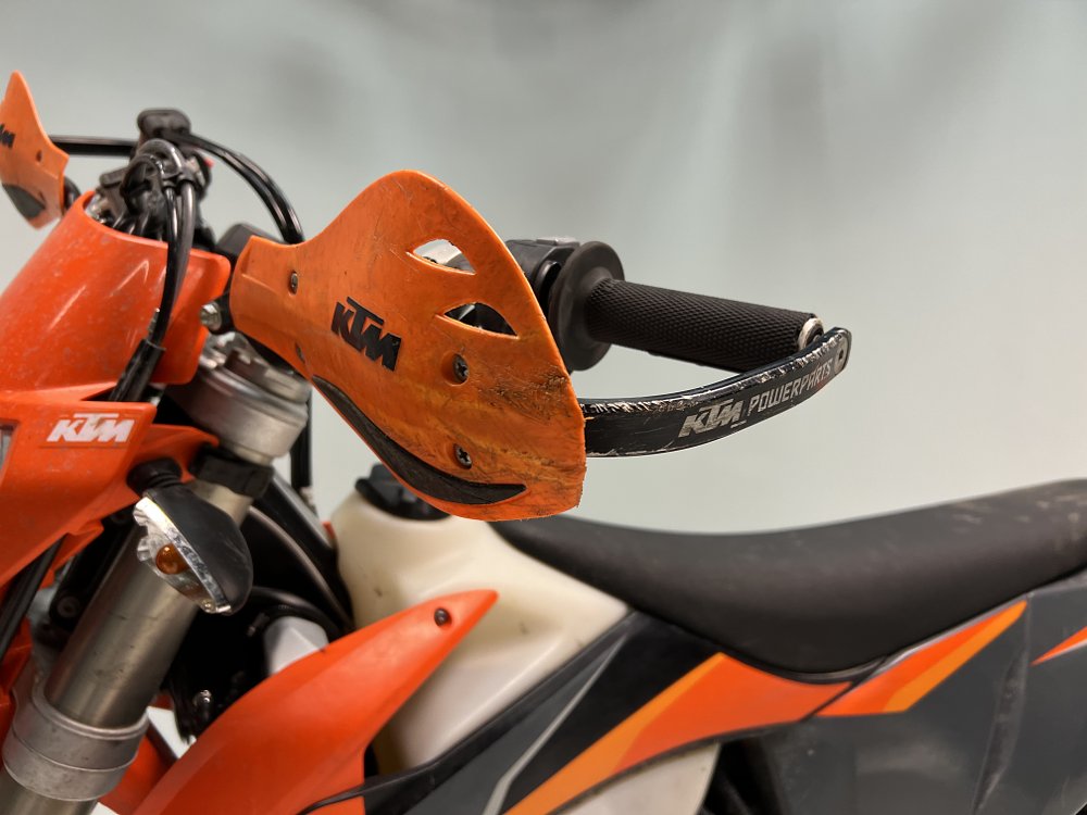 handguards are an easy way to keep your hands and controls protected in the event of a crash.
