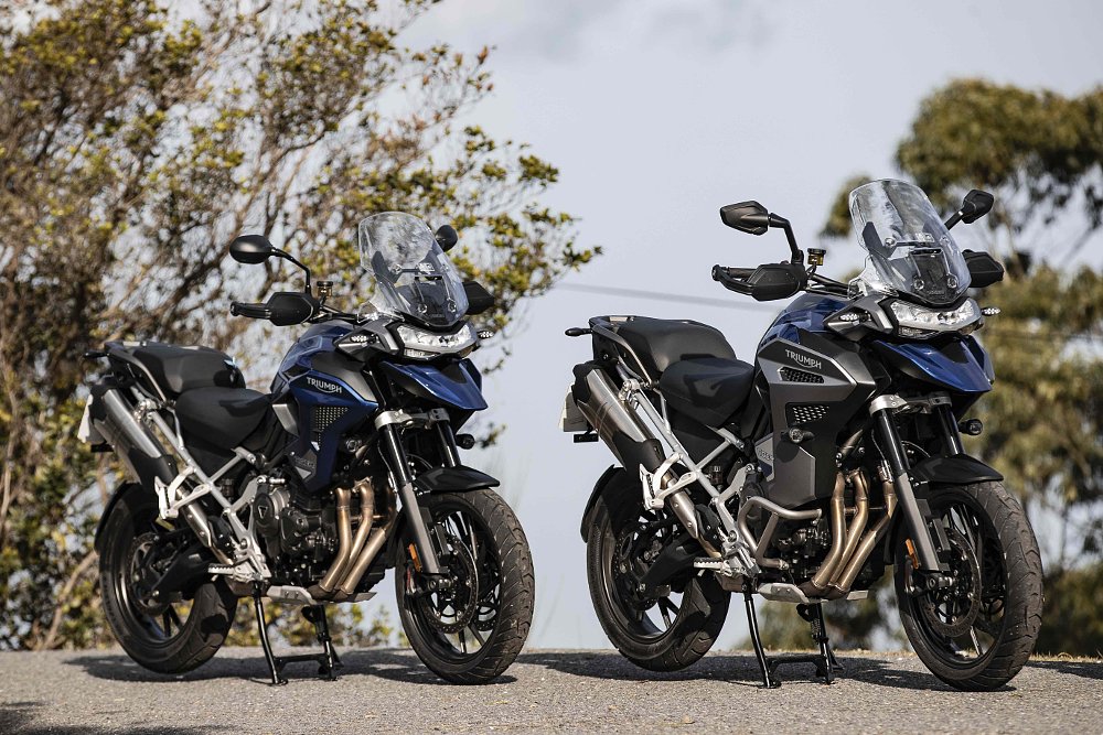 Triumph Tiger 1200 GT Pro and GT Explorer
