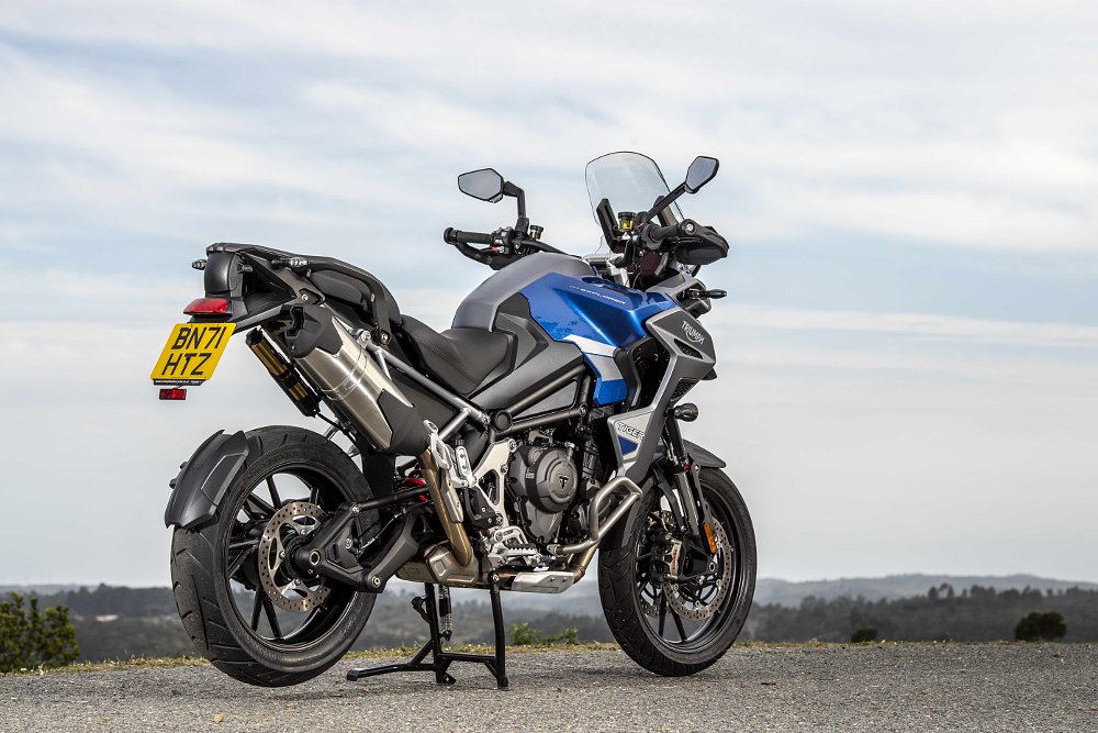 Triumph Tiger 1200 GT Explorer three-quarter rear
