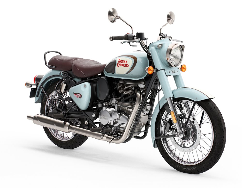 Classic 350 in Halcyon Blue