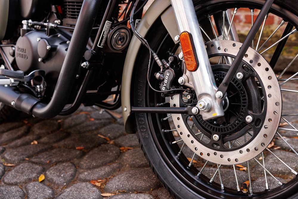 front brake on the Classic 350