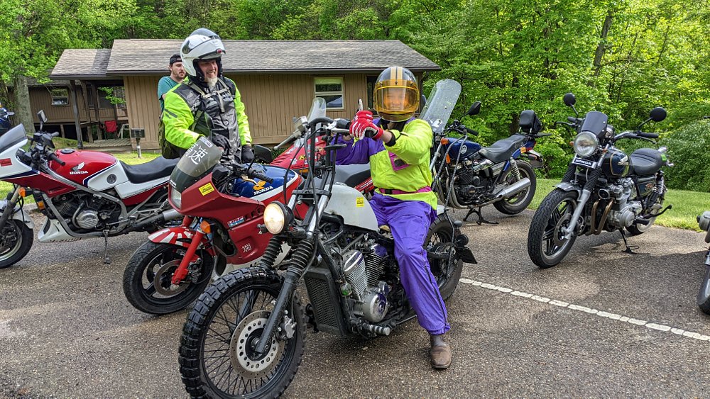 Motorcycle rain gear