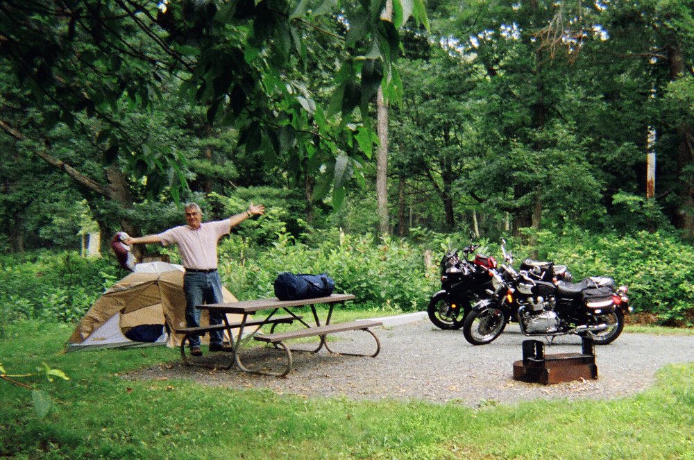 Spurgeon Dunbar Camping with Dad