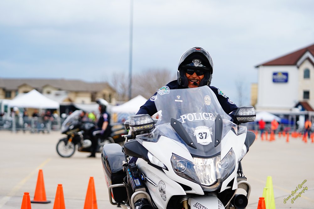Austin PD officer at the COTPMCO rodeo. 