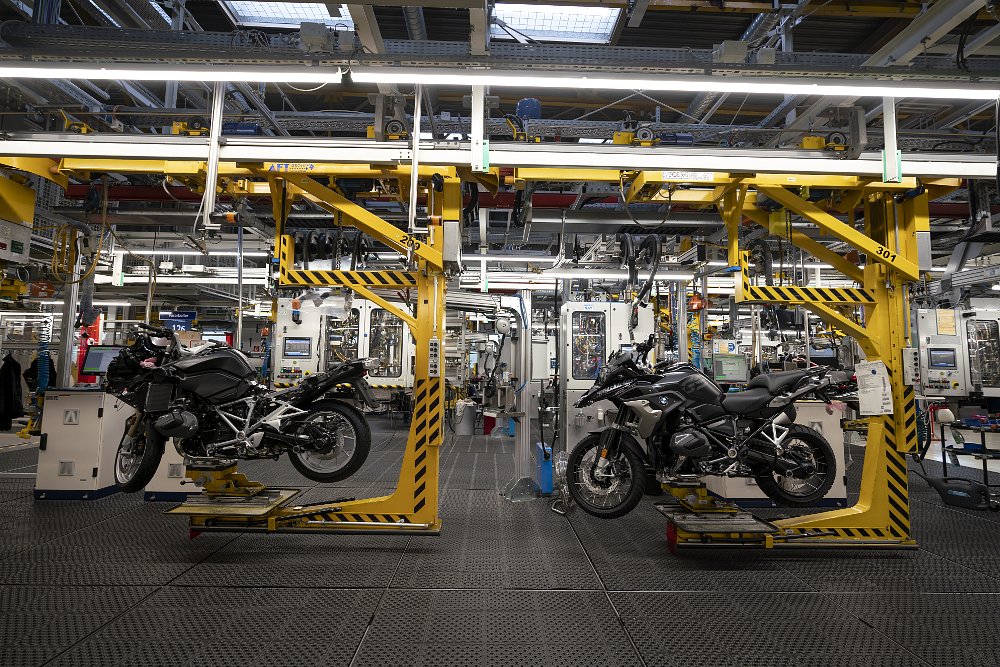 BMW assembly line