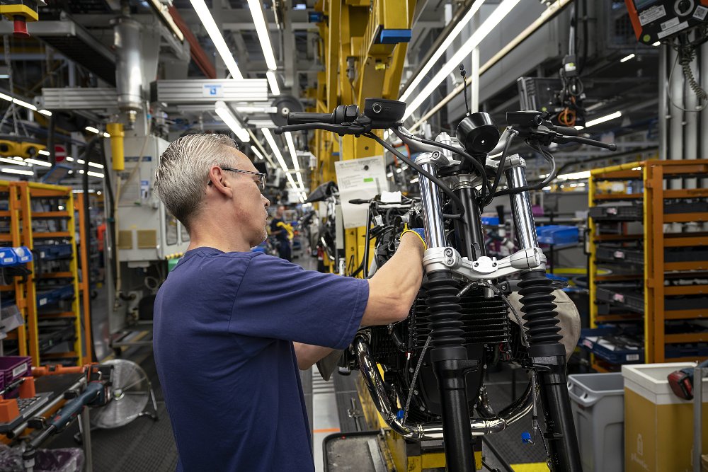 BMW assembly line