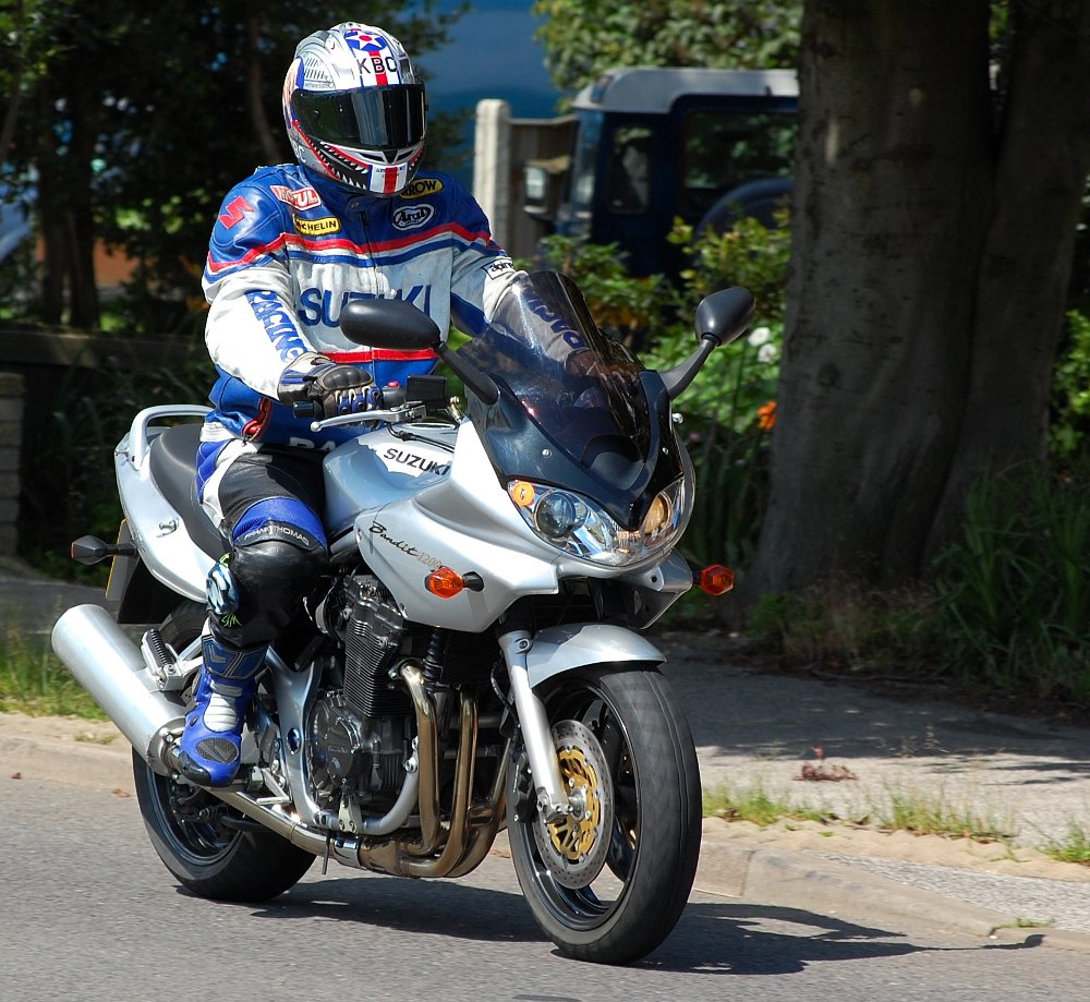 rider on a Suzuki Bandit 1200S