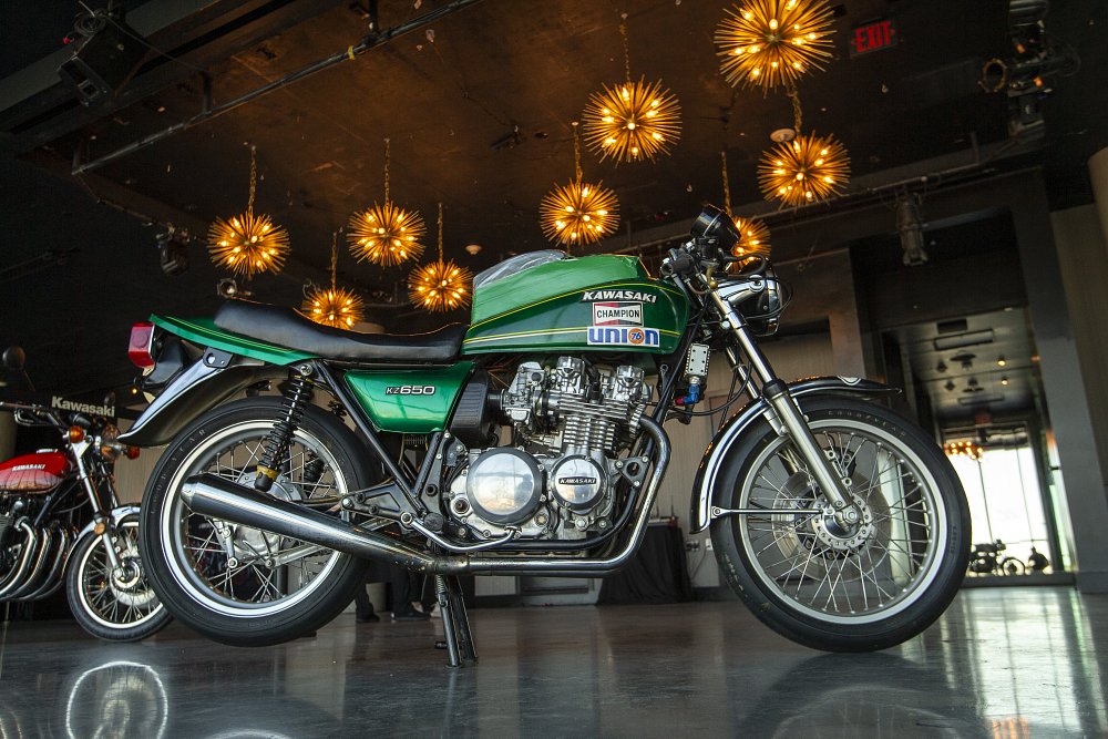 Kawasaki KZ650 endurance motorcycle